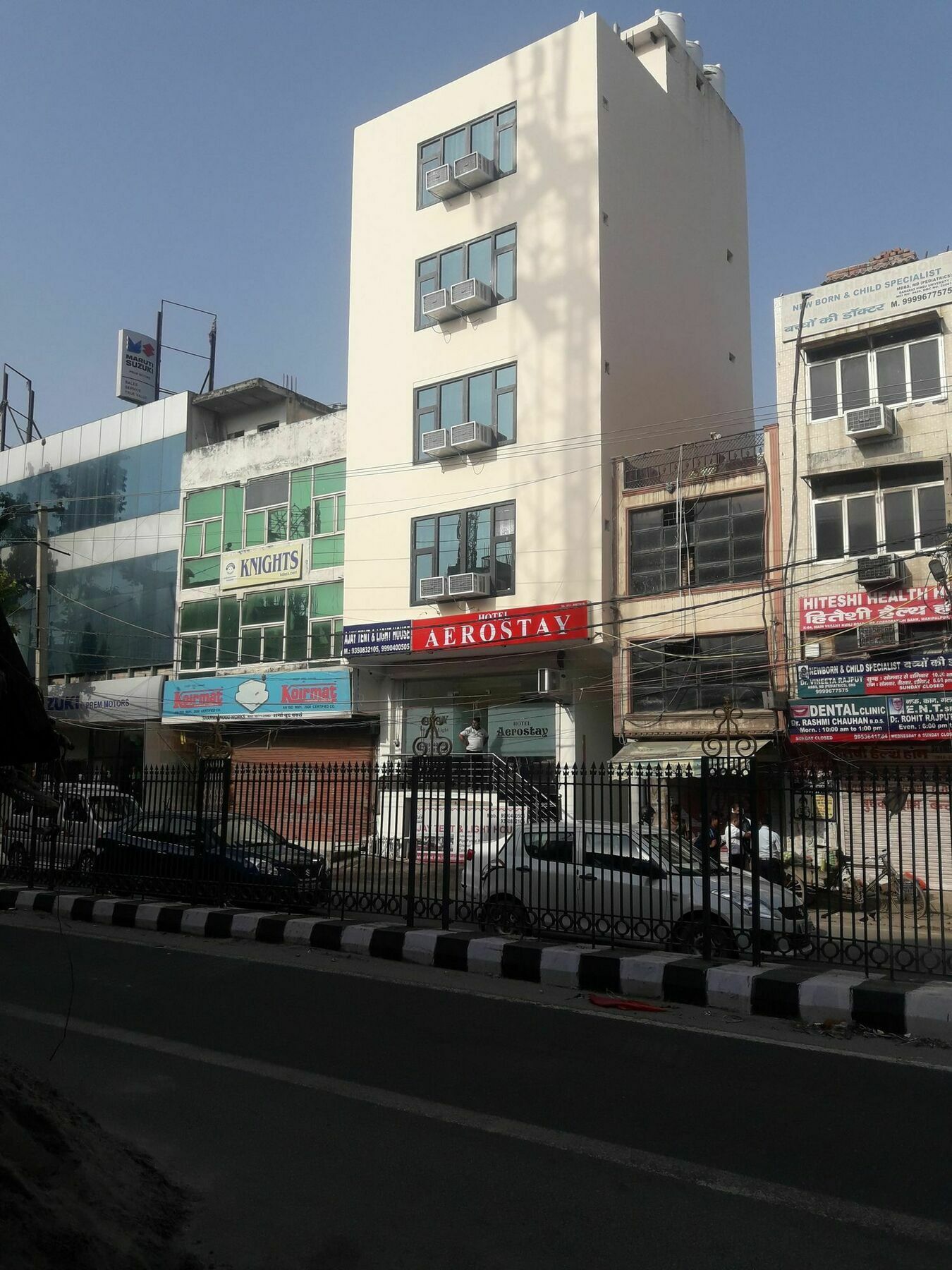 Hotel Aero Stay Yeni Delhi Dış mekan fotoğraf